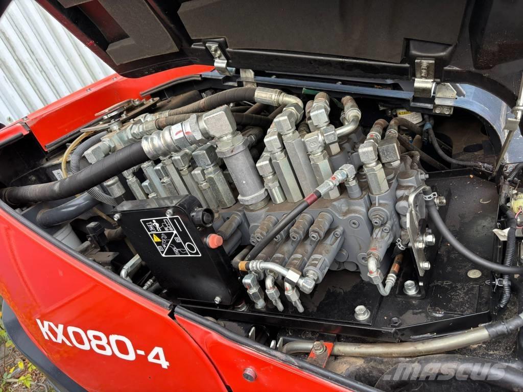 Kubota KX 080-4 Средни екскаватори 7т - 12т