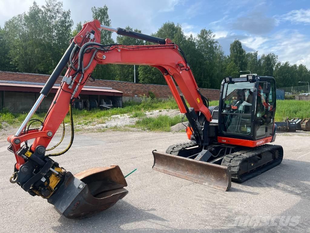 Kubota KX 080-4 Средни екскаватори 7т - 12т