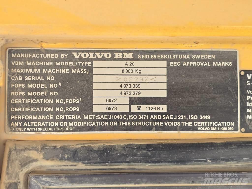 Volvo BM A 20 Странични самосвали