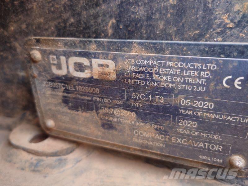 JCB 57 C-1 Мини екскаватори < 7 т