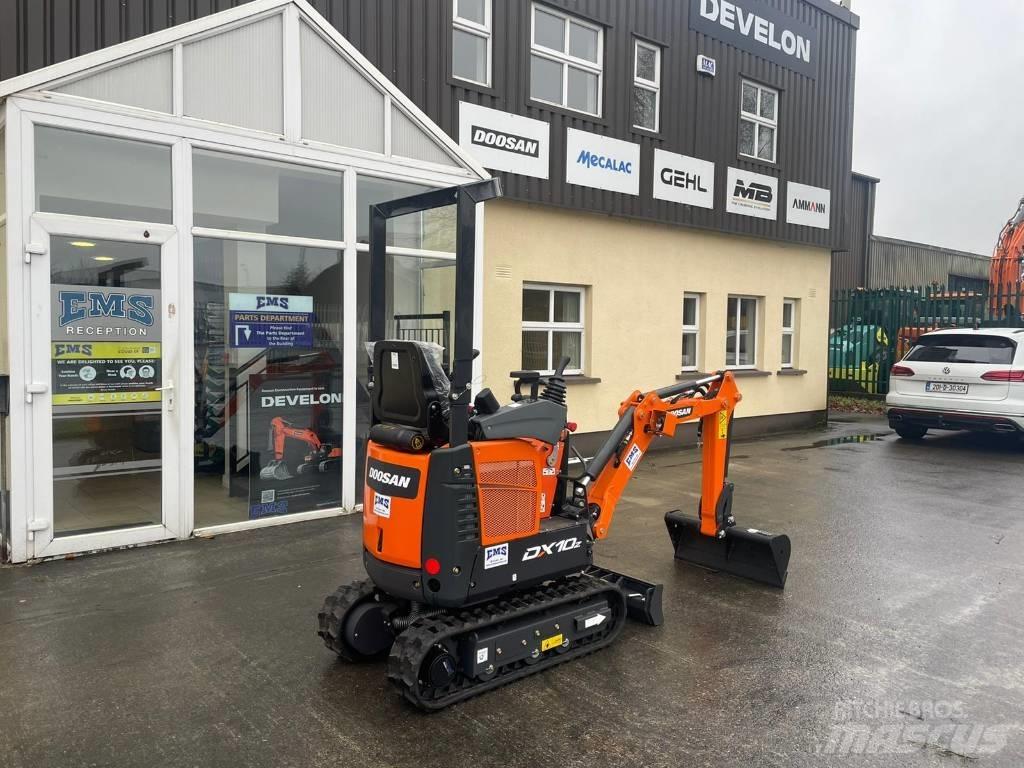 Doosan DX 10 Z Мини екскаватори < 7 т