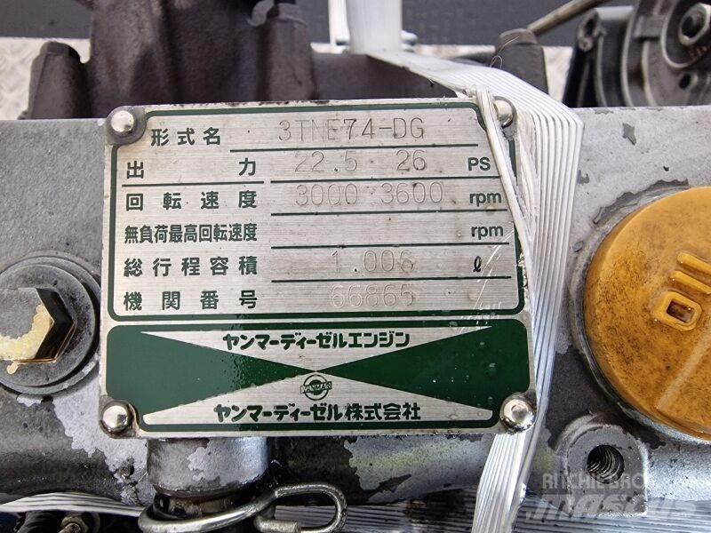 Yanmar 3TNE74-DG Двигатели