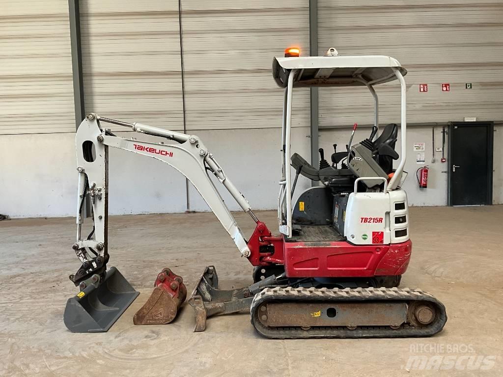 Takeuchi TB 215 R Мини екскаватори < 7 т