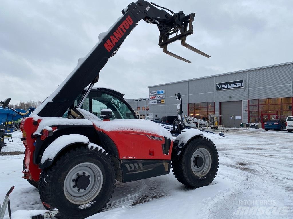 Manitou mt 733-105 Телескопични товарачи