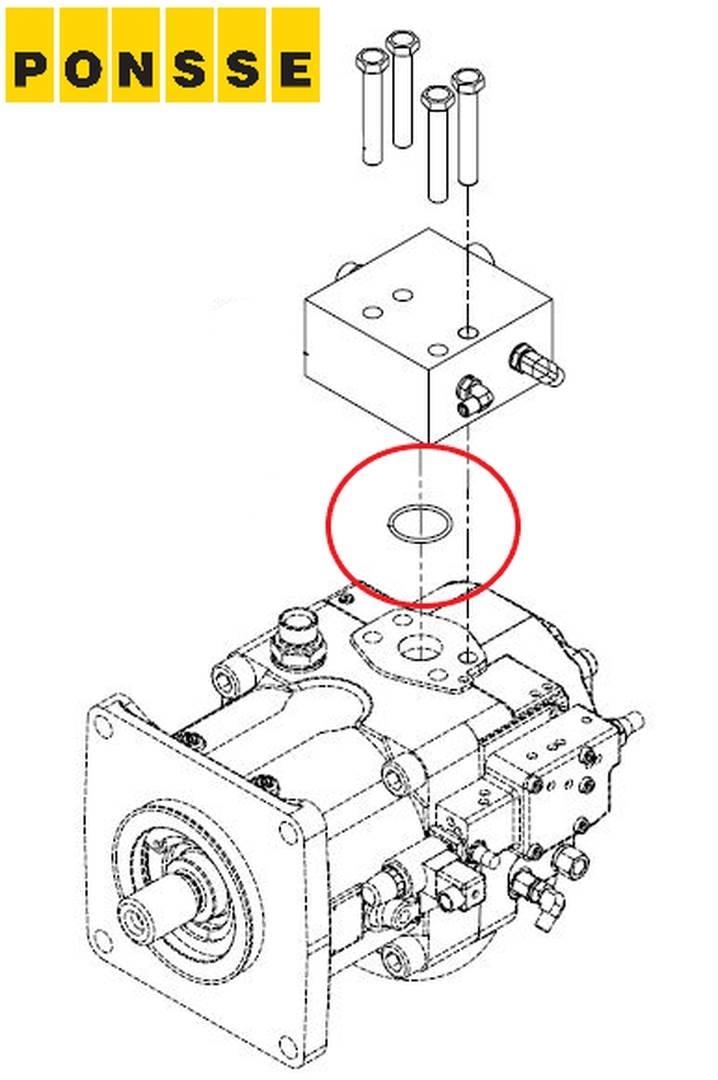 Ponsse 0042472 Хидравлични