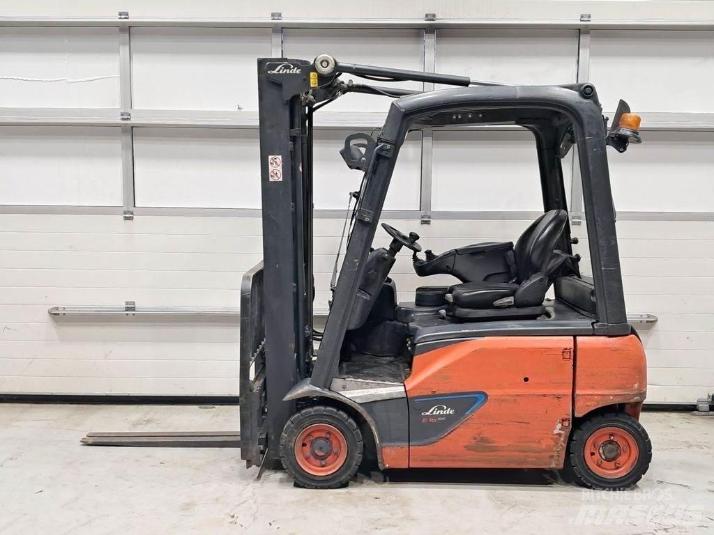 Linde E16P-02 Електрически вилични кари-повдигачи