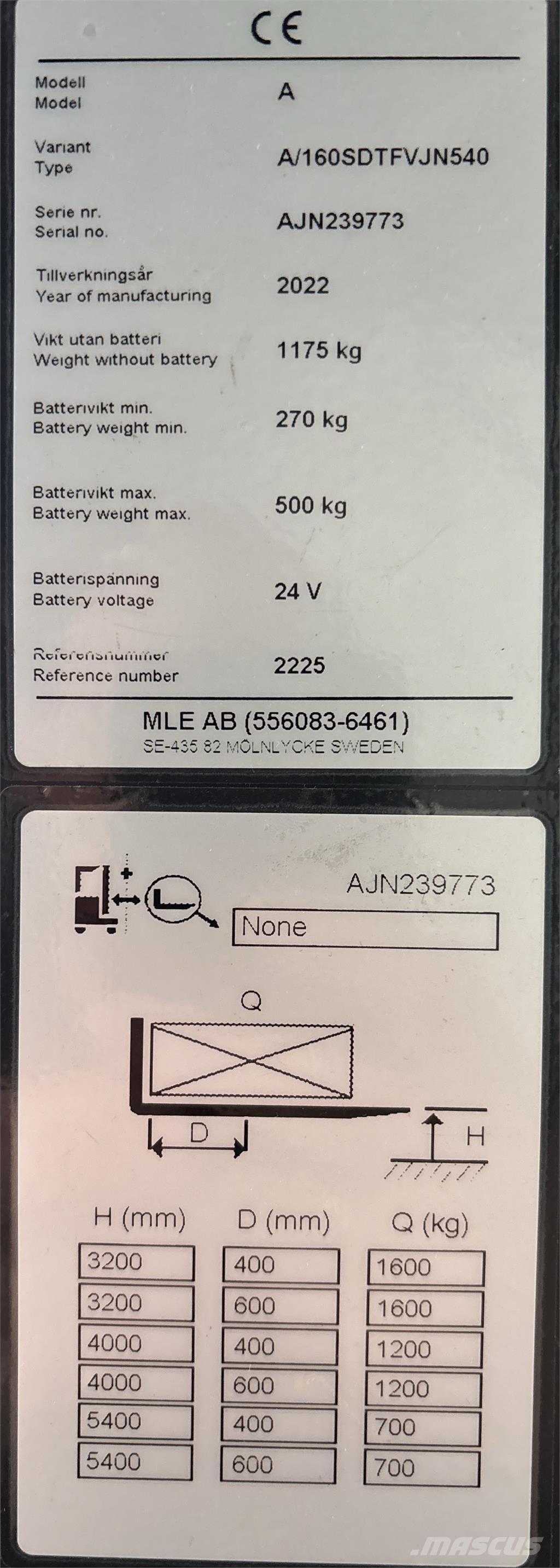 Atlet A160 Самоходни товарачи