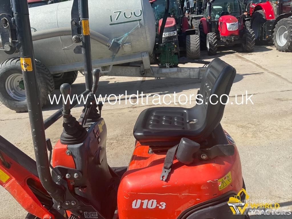 Kubota U 10-3 Мини екскаватори < 7 т