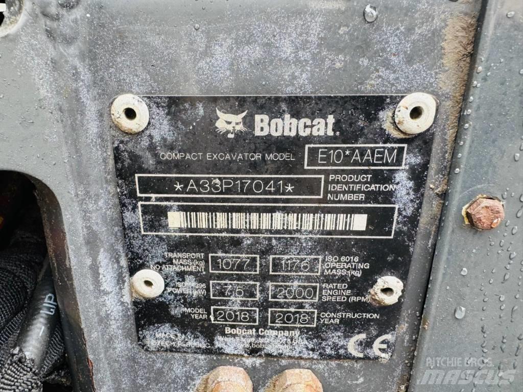 Bobcat E 10 Мини екскаватори < 7 т