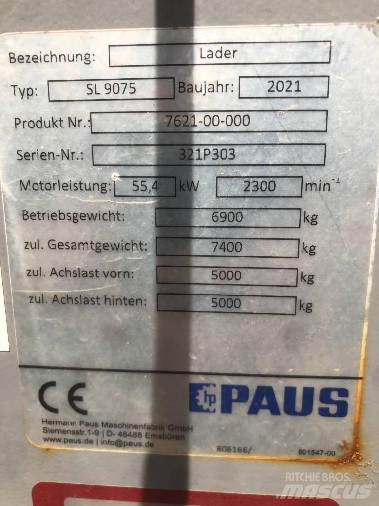 Paus SL 9075 Колесни товарачи