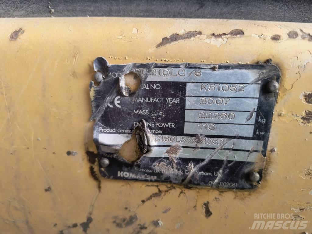 Komatsu 210 LC Верижен екскаватор