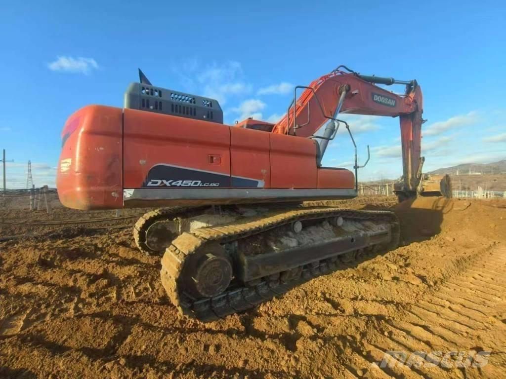 Doosan DX 450 LC-9 Багери амфибии
