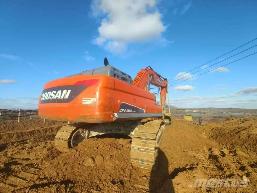 Doosan DX 450 LC-9 Багери амфибии
