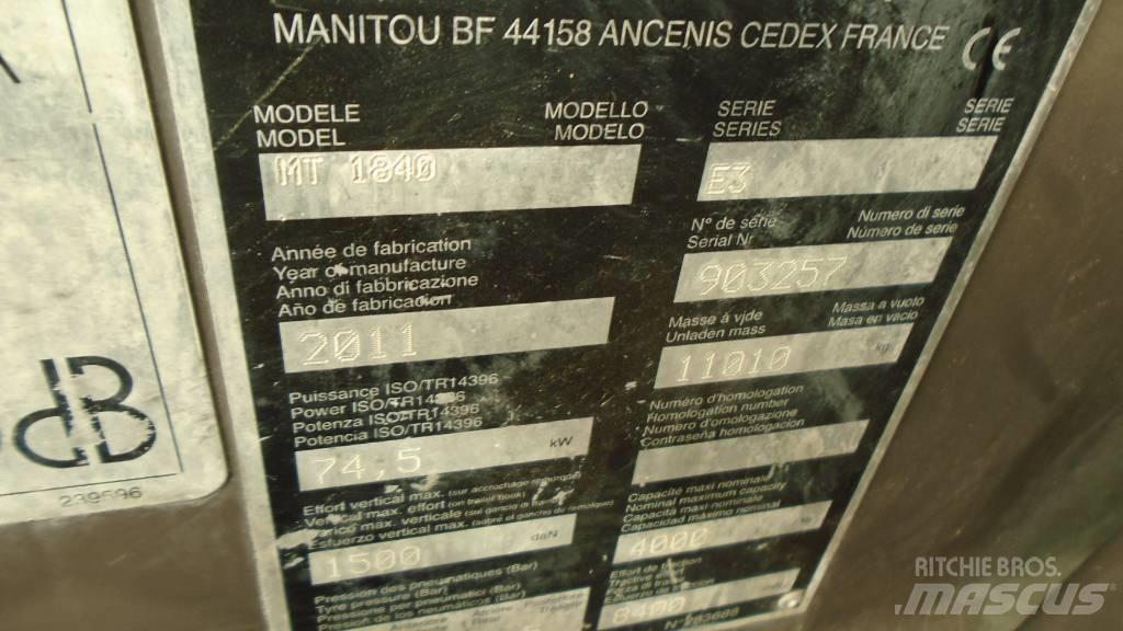 Manitou MT 1840 Телескопични товарачи
