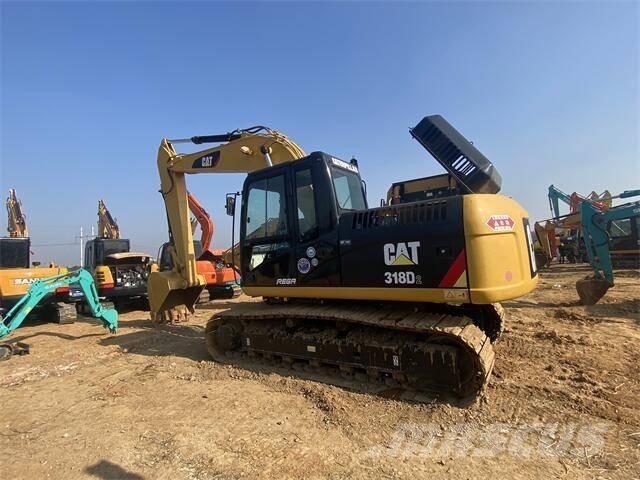 CAT 318D2 Верижен екскаватор
