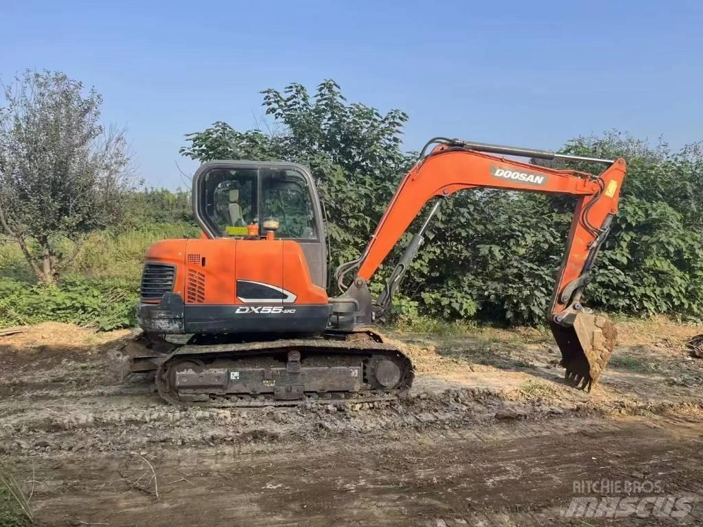 Doosan DX 55 Мини екскаватори < 7 т