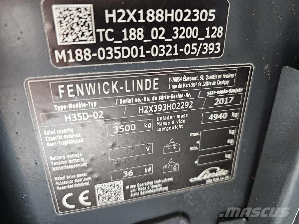Linde H35D-02 Дизелови камиони