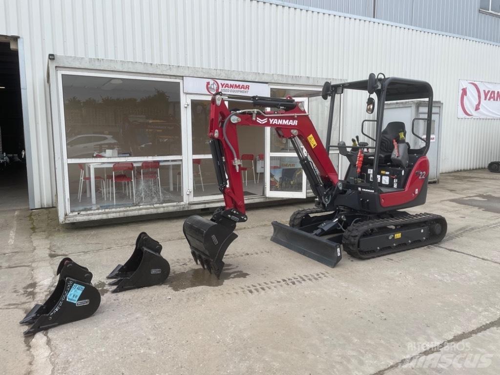 Yanmar SV22 (01546) Мини екскаватори < 7 т