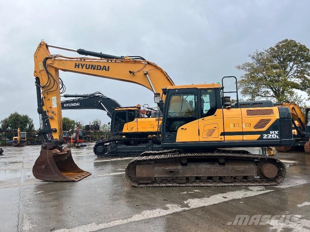Hyundai HX220L Верижен екскаватор
