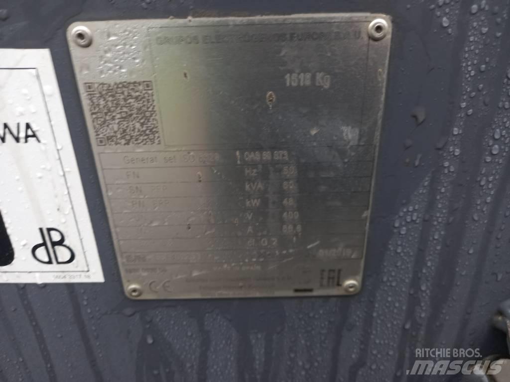 Atlas Copco QAS 60 Дизелови генератори
