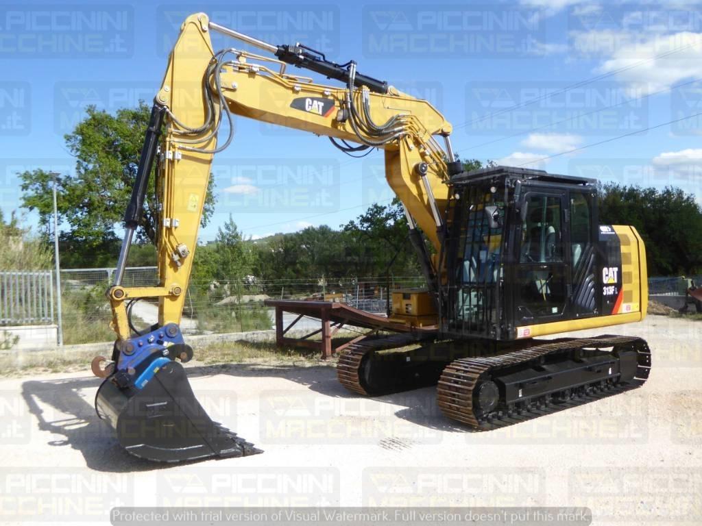 CAT 313FL Верижен екскаватор