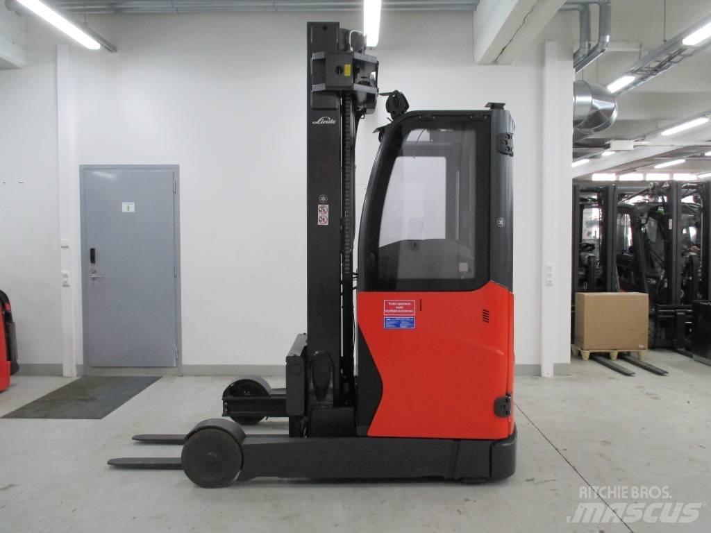 Linde R 20 Ретрак/ Високоповдигач с изместване на вилката напред