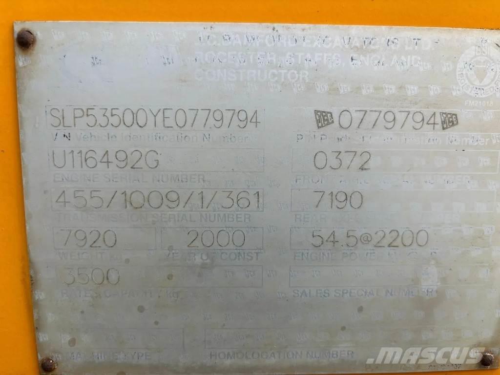 JCB Verreiker Телескопични товарачи