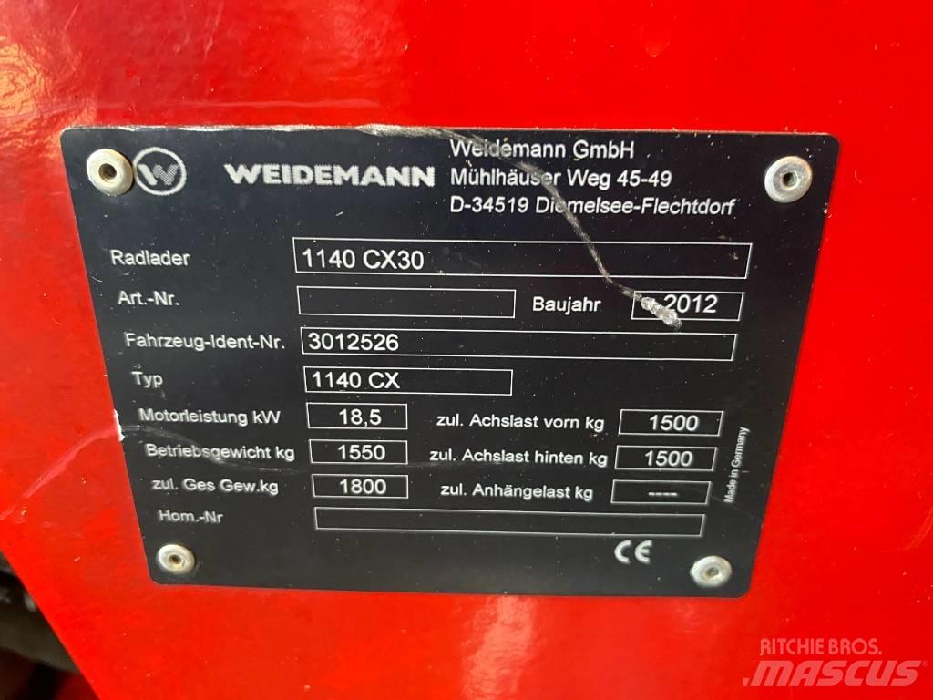 Weidemann 1140 CX30 Многофункционални товарачи