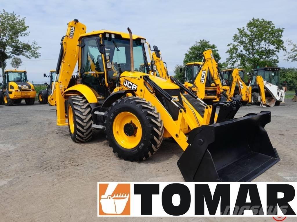 JCB 4 CX Товарач със заден ексватор