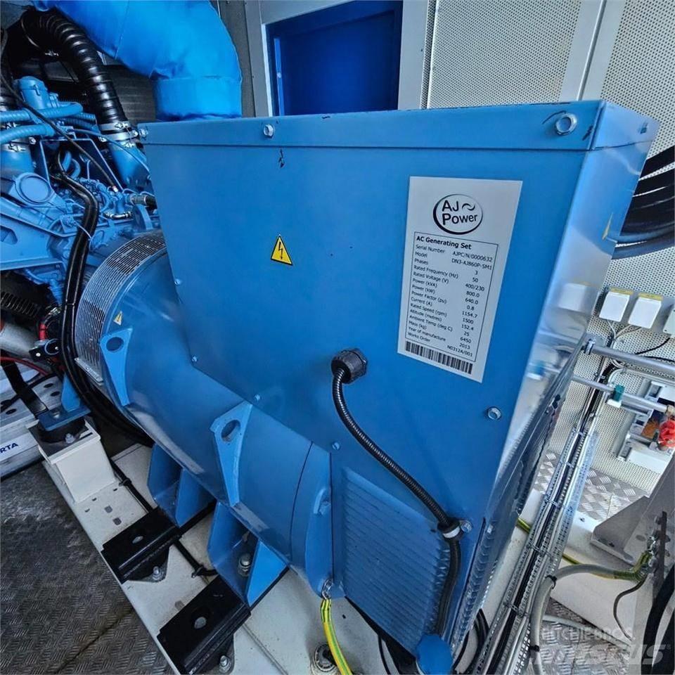 MTU 800 KVA Дизелови генератори

