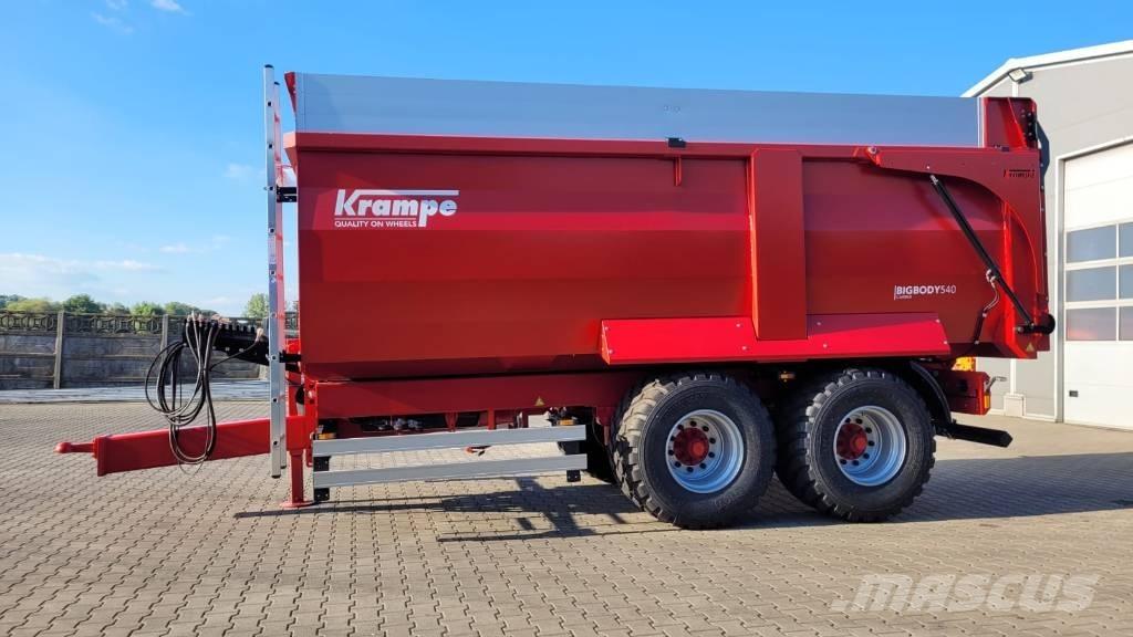 Krampe BB 540 Ремаркета за бали