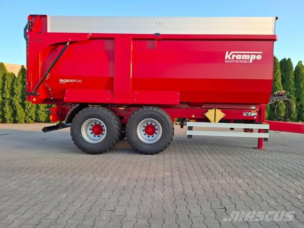 Krampe BB 540 Ремаркета за бали
