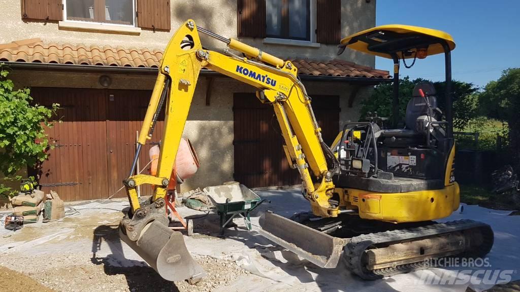 Komatsu PC24MR-5 Мини екскаватори < 7 т