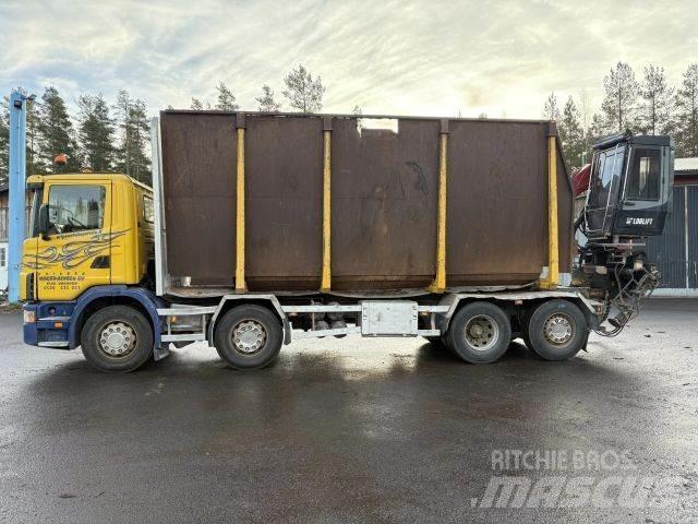 Scania R114 8X2 За превоз на дървени трупи