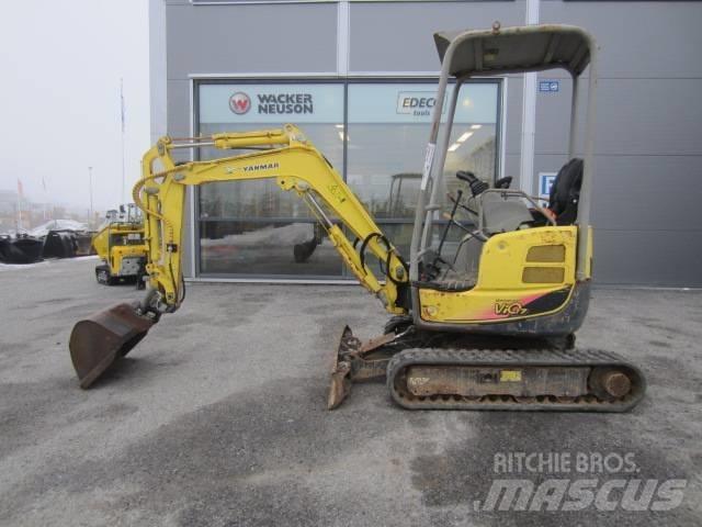 Yanmar Vio 17 Мини екскаватори < 7 т