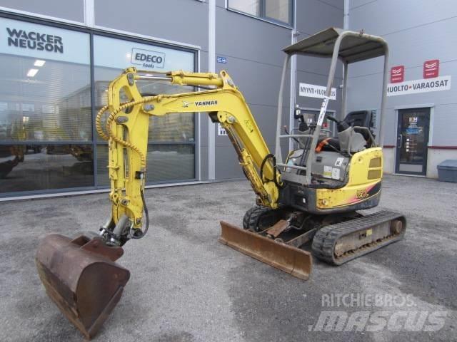 Yanmar Vio 17 Мини екскаватори < 7 т
