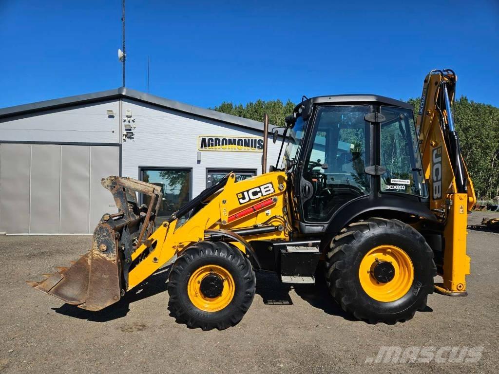 JCB 3 CX Товарач със заден ексватор