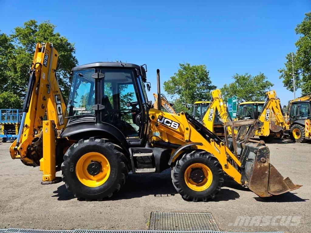 JCB 3 CX Товарач със заден ексватор