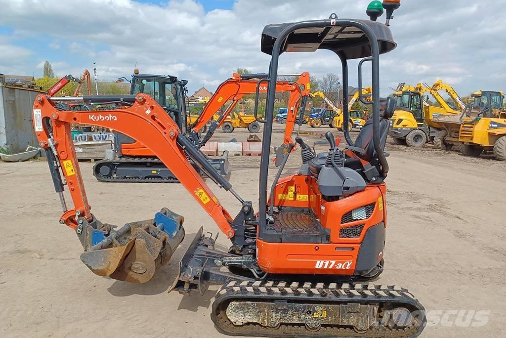 Kubota U 17-3 Мини екскаватори < 7 т