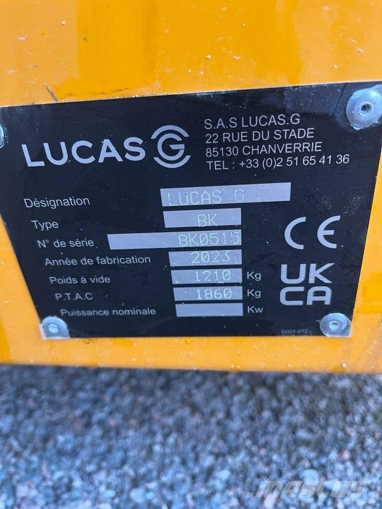 Lucas Raptor BK Резачки за бали, резачки и машини за отмотаване на бали