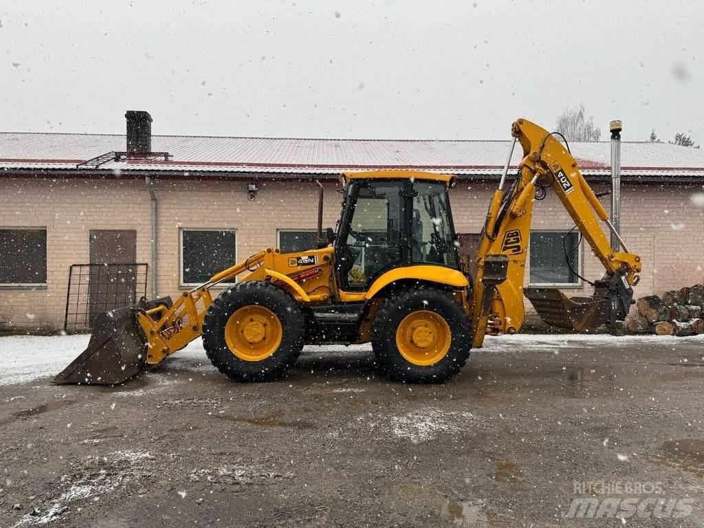JCB 4CN Товарач със заден ексватор
