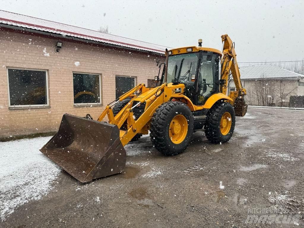JCB 4CN Товарач със заден ексватор