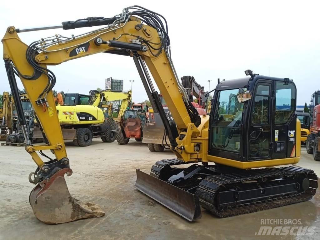 CAT 308E2CR Верижен екскаватор