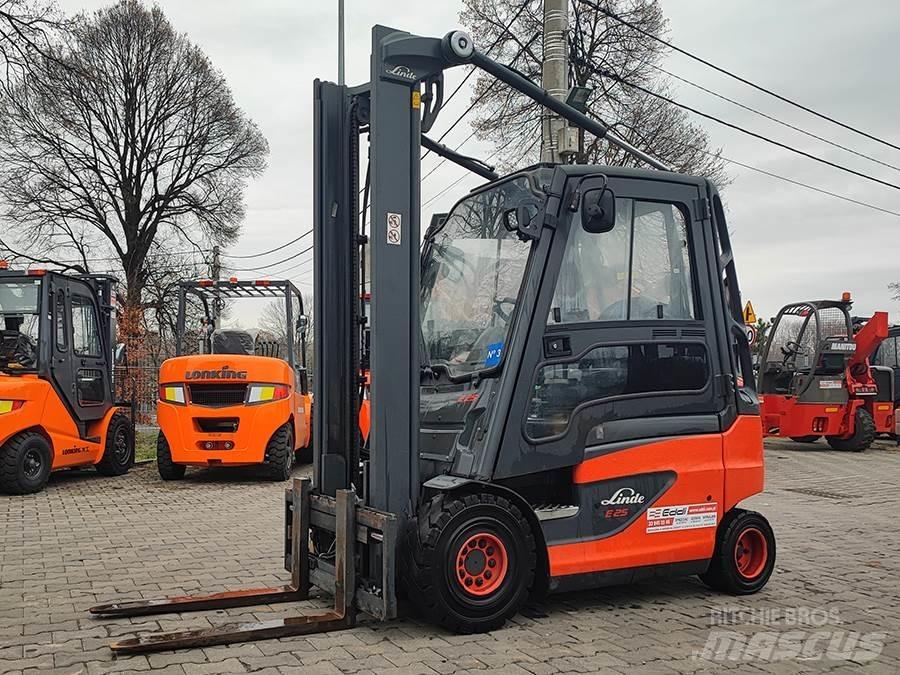 Linde E25-01 Електрически вилични кари-повдигачи