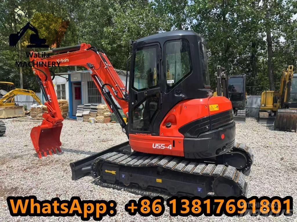 Kubota U 55-4 Мини екскаватори < 7 т