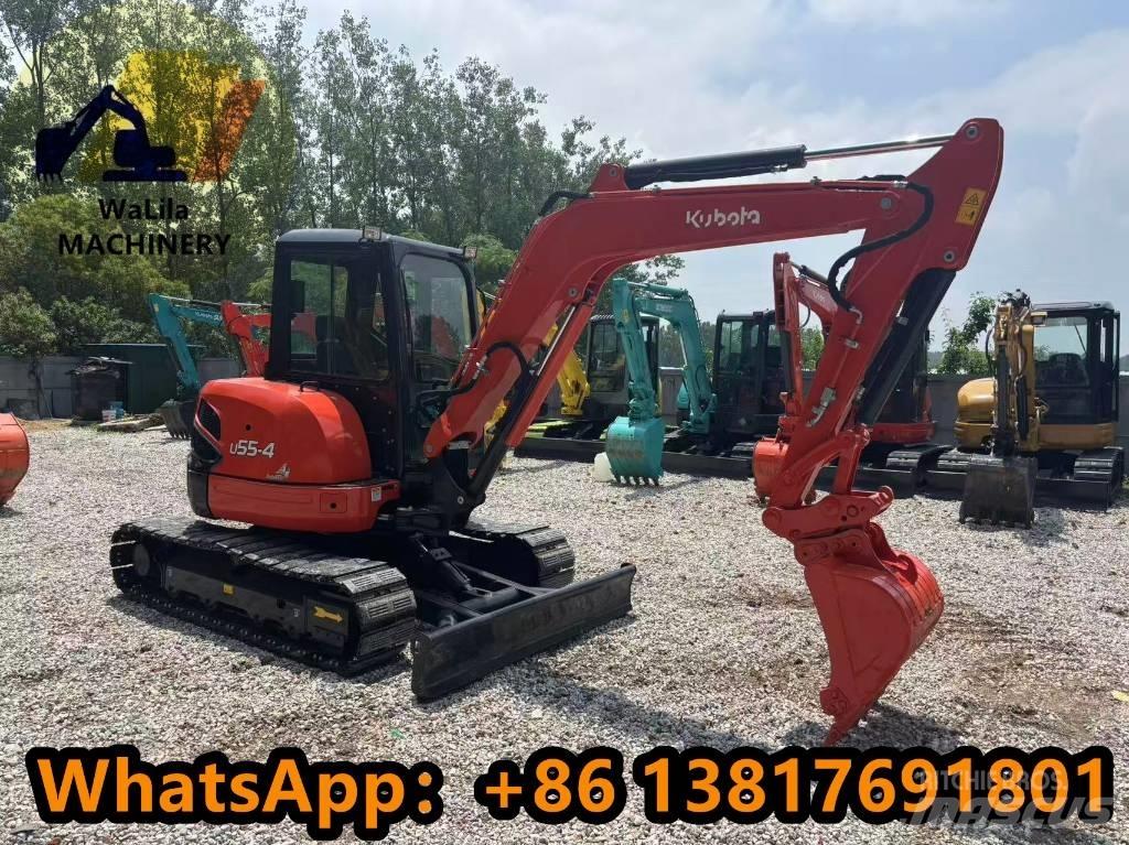 Kubota U 55-4 Мини екскаватори < 7 т