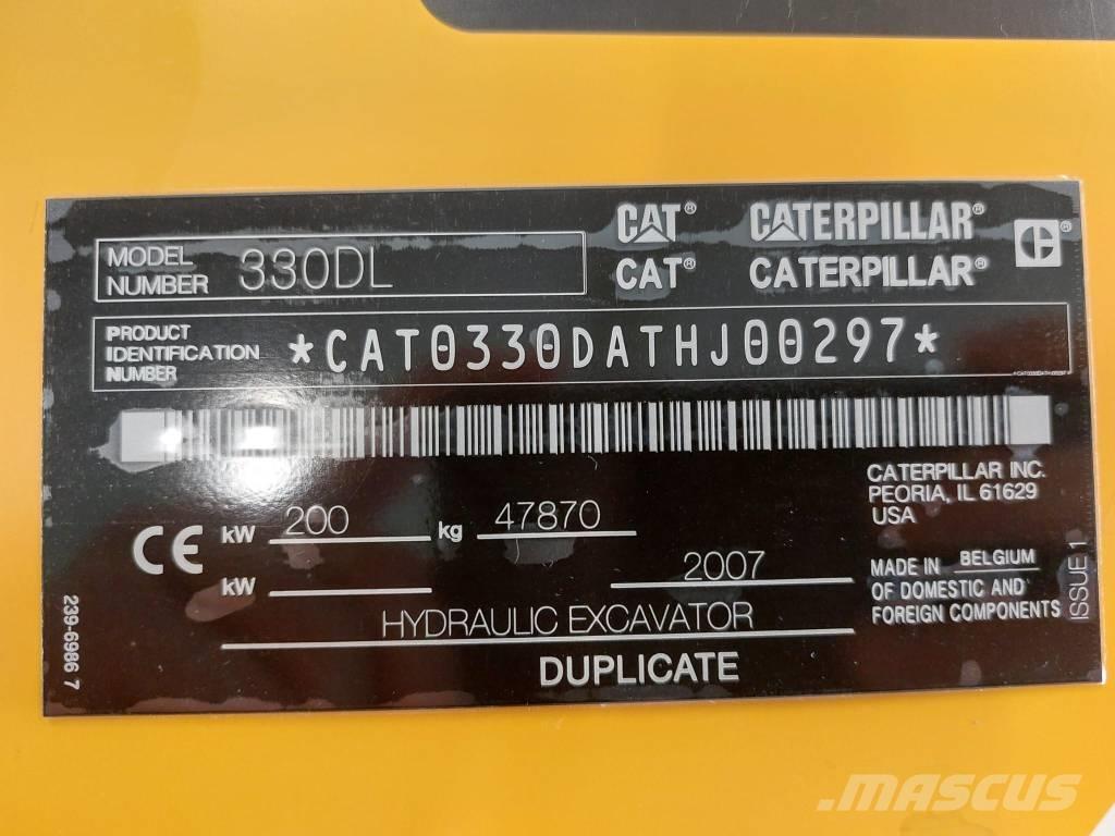 CAT 330DL UHD Багери за разрушаване
