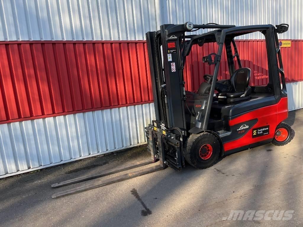Linde E25L-02 Електрически вилични кари-повдигачи