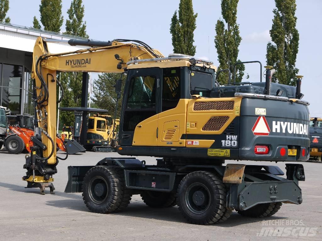 Hyundai HW 180 Колесни екскаватори