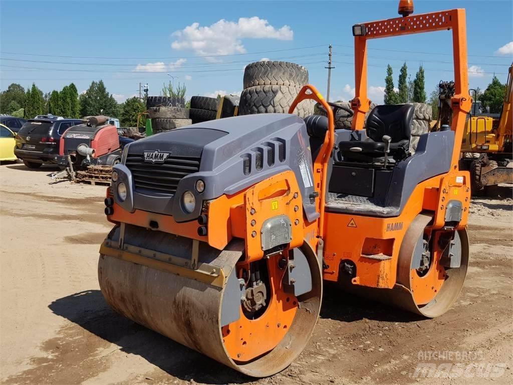Hamm HD 14 VV Двойни барабанни ролки
